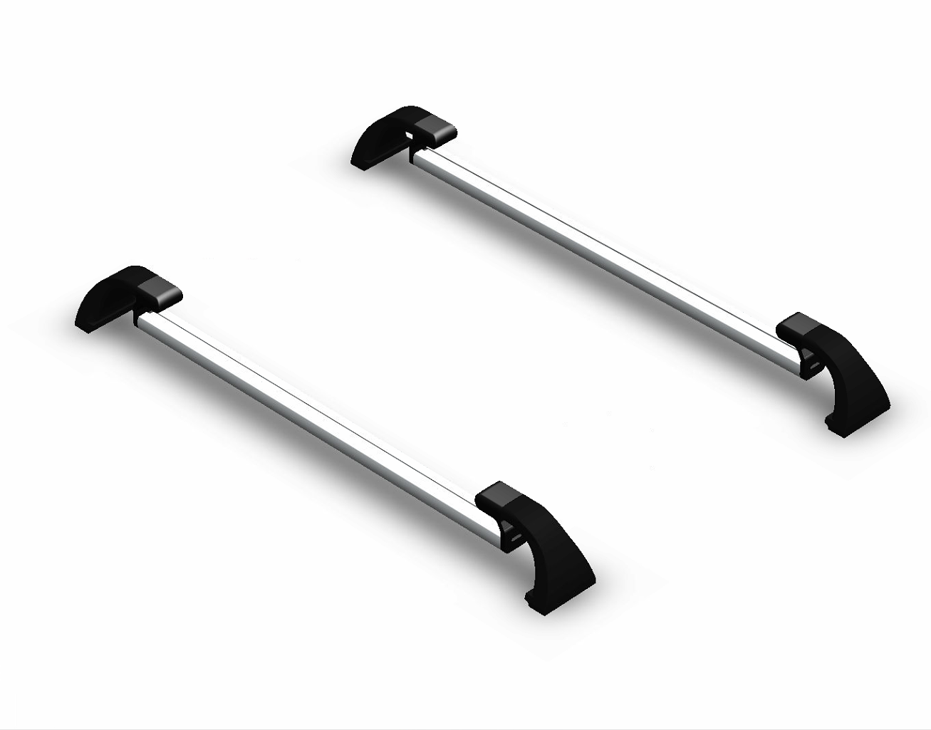 VW Golf OEM Roof Rack Drop Kit