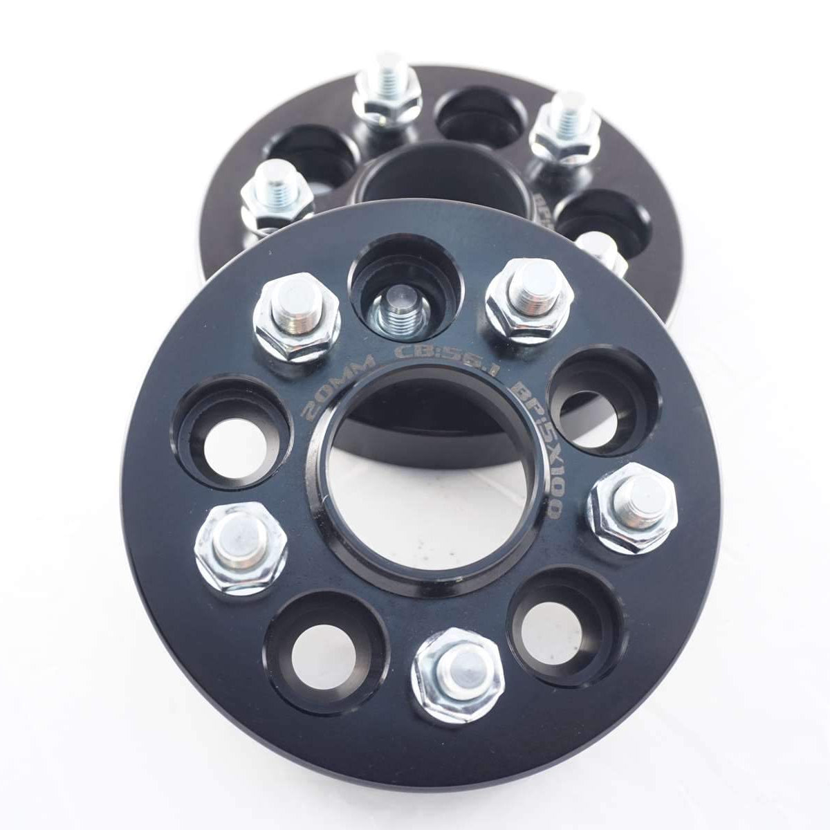Wheel Spacers: CB: 56.1mm 5x100 20mm Bolt on