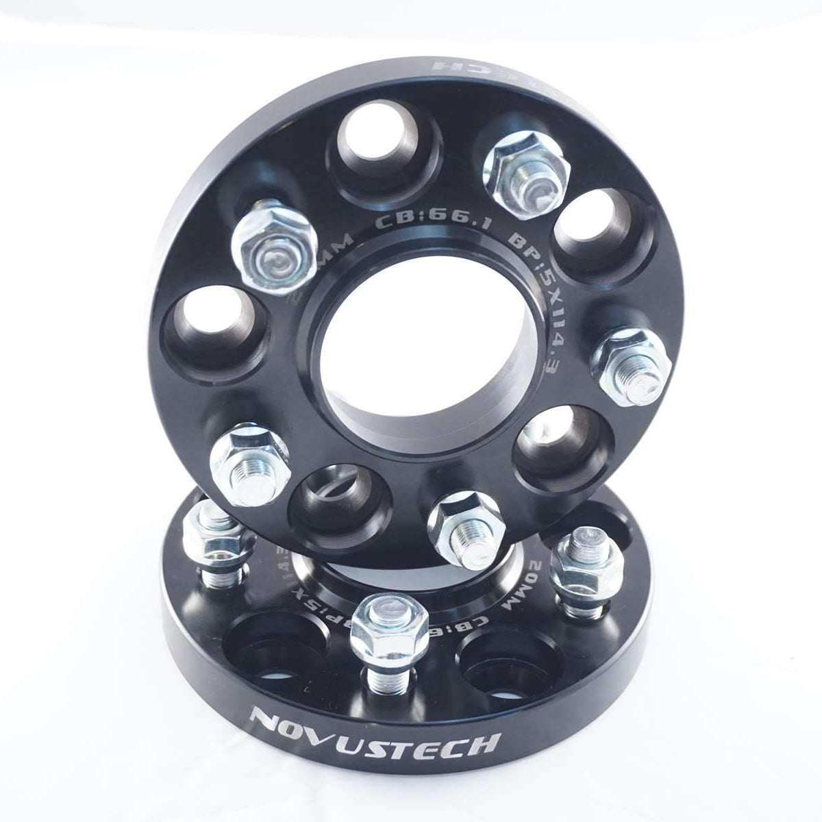 Wheel Spacers: CB: 66.1mm 5x114.3 20mm - Bolt on
