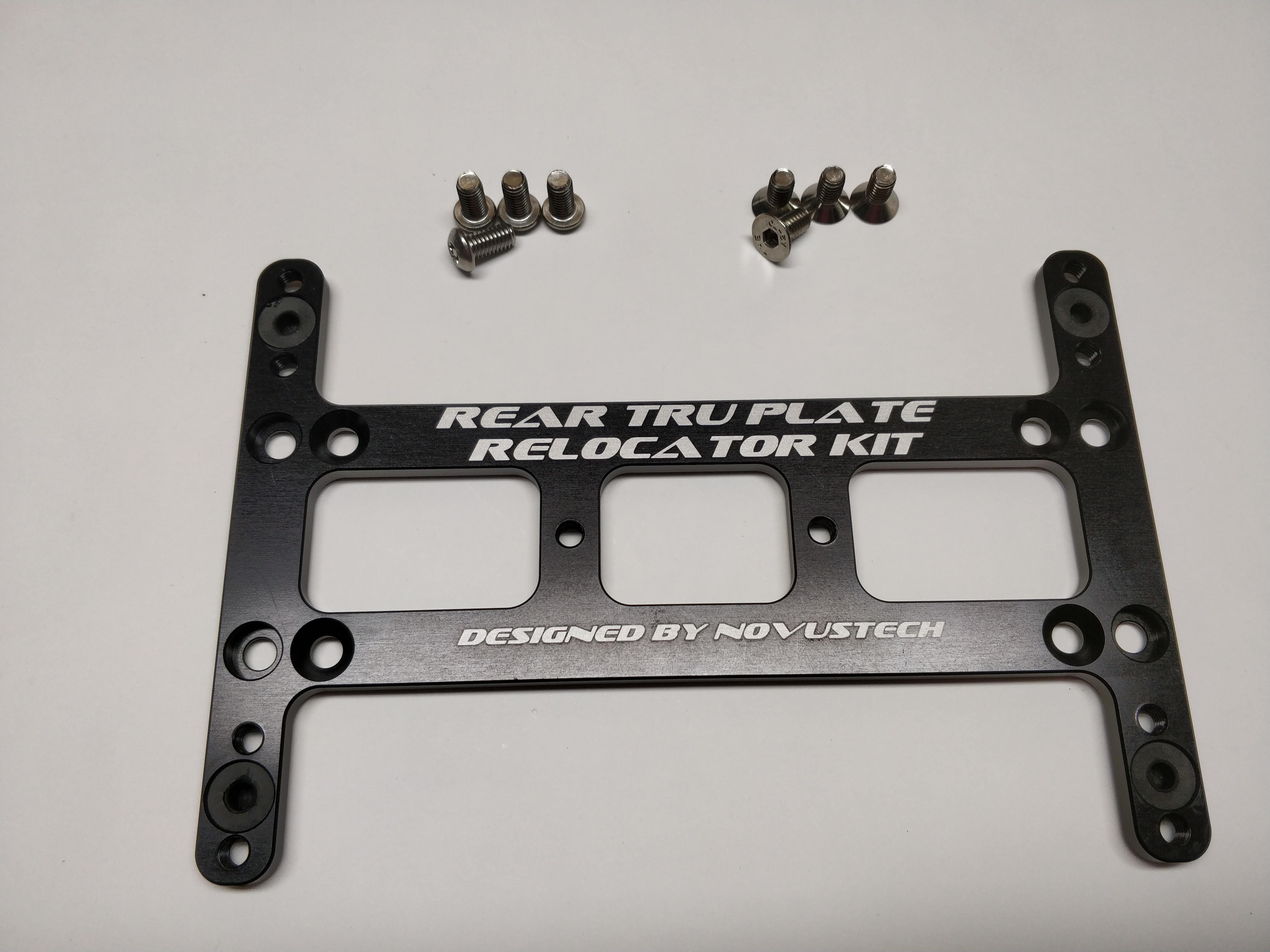 Rear TRU Plate Relocator Kit - Golf / GTI / R