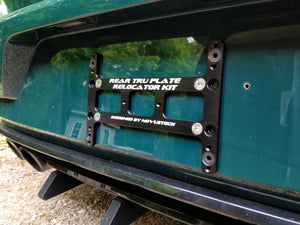 Rear TRU Plate Relocator Kit - Golf / GTI / R