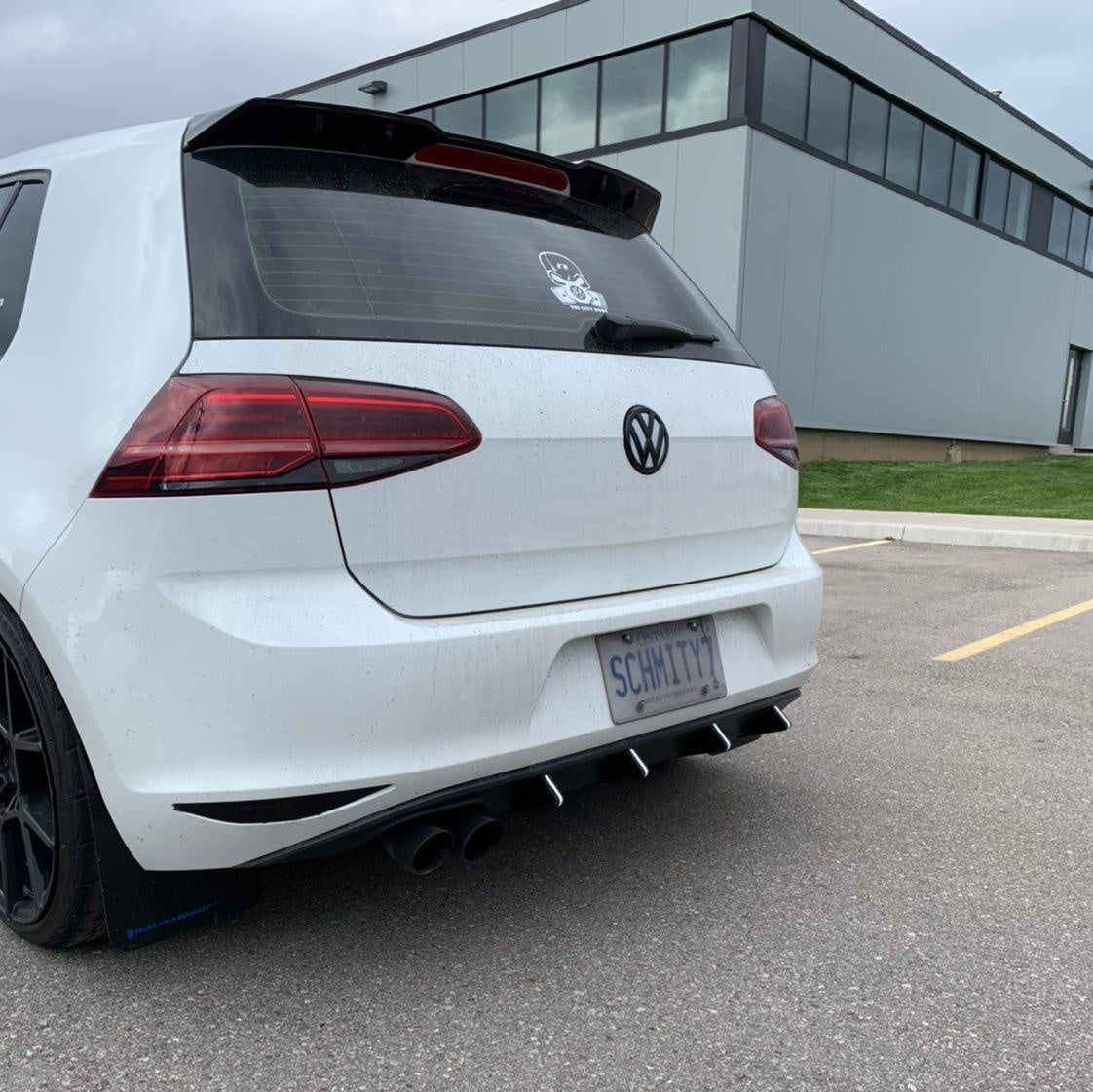 Extended Diffuser Fins - MK7 Golf TSI & TDI