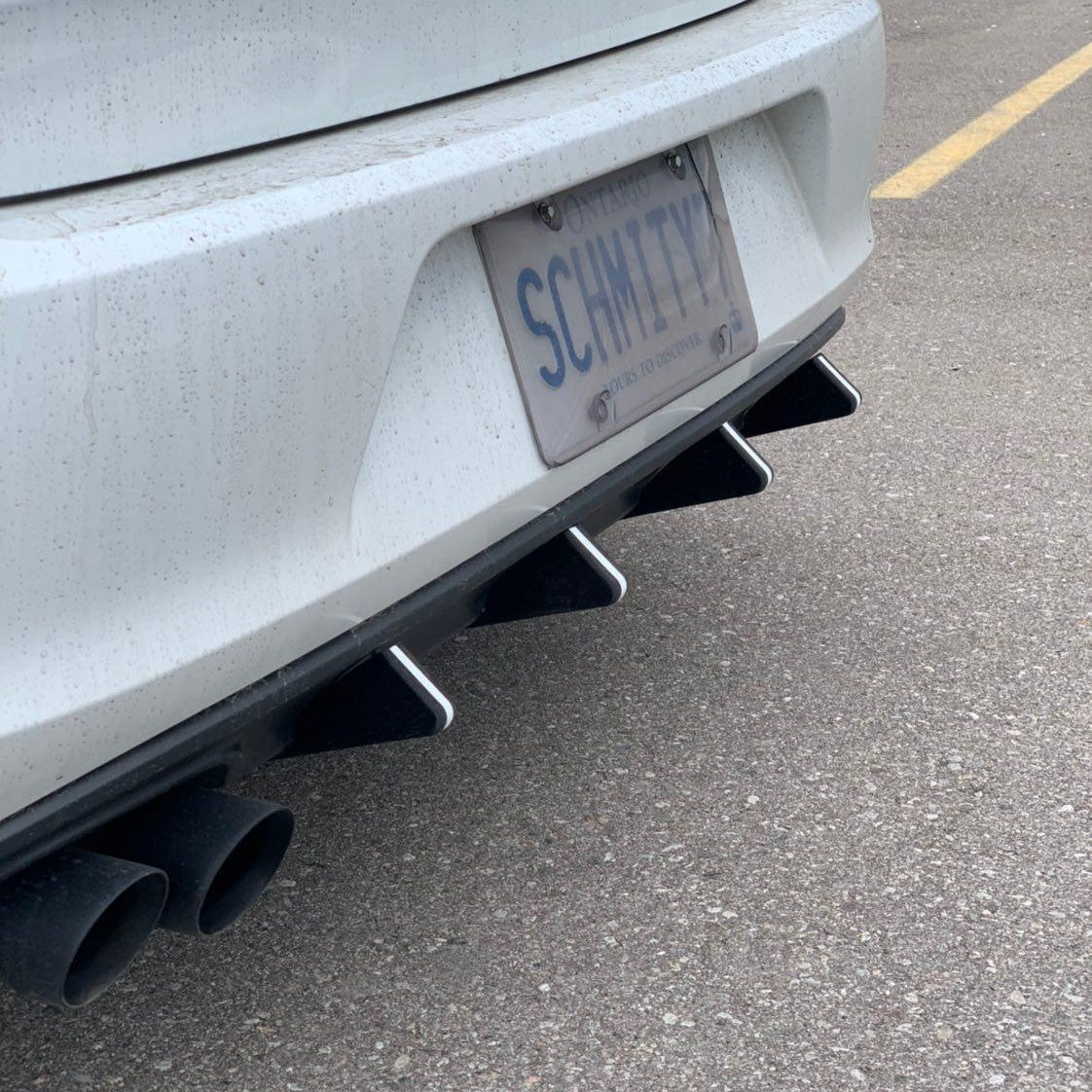 Extended Diffuser Fins - MK7 Golf TSI & TDI