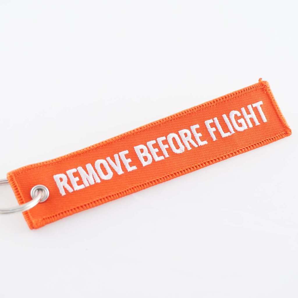 REMOVE BEFORE FLIGHT RED TAG